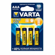 Батарейка VARTA AAA (LR03) LONGLIFE