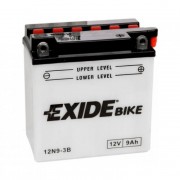 Аккумулятор EXIDE 12N9-3B 9Ah 85A R+