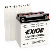 Аккумулятор EXIDE EB9-B 9Ah 100A L+