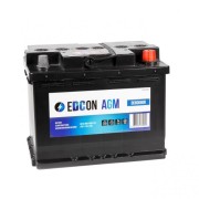 Аккумулятор EDCON AGM B13 60Ah 660A R+ (DC60660R)