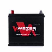 Аккумулятор WEZER 60Ah 480A JIS L+ (WEZ60480L)