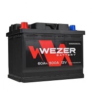 Аккумулятор WEZER 60Ah 500A L+ (WEZ60500L)