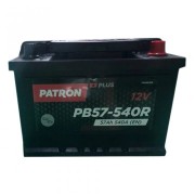 Аккумулятор PATRON PLUS 12V 57Ah 540A R+ (PB57-540RC)