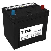 Аккумулятор TITAN AGM 12V 75Ah 700A R+ (4610082702127)