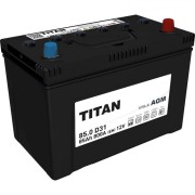 Аккумулятор TITAN AGM 12V 85Ah 750A R+ (4610082702134)