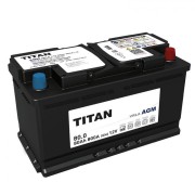 Аккумулятор TITAN AGM 12V 80Ah 800A L+ (4610082702158)