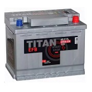 Аккумулятор TITAN EFB 12V 60Ah 600A R+ (4607008886801)