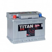 Аккумулятор TITAN EFB 12V 60Ah 600A L+ (4607008886818)