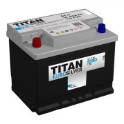 Аккумулятор TITAN EUROSILVER 12V 61Ah 600A L+ (4607008881387)