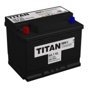 Аккумулятор TITAN STANDART 12V 60Ah 550A L+ (4607008882186)