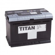 Аккумулятор TITAN STANDART 12V 75Ah 650A R+ (4607008882230)