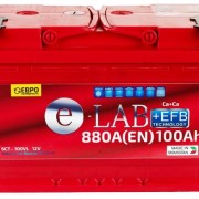 Аккумулятор ELAB EFB 100Ah 880A R+