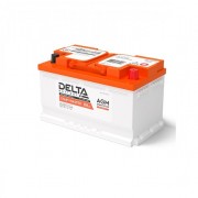 Аккумулятор DELTA AGM 80Ah 800A R+ (3401010420002)
